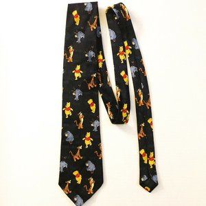 Vintage WINNIE THE POOH Tigger Eeyore 4" Tie